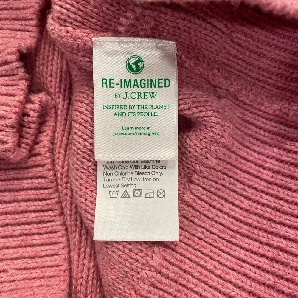 J. Crew Crewcuts Girl’s Anais Bauble Popover Sweater Rose/Mauve Size XL (12-14)